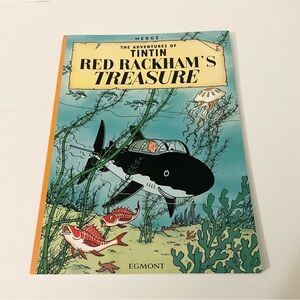 The Adventures of Tintin Red Rackham's Treasure Paperback Egmont